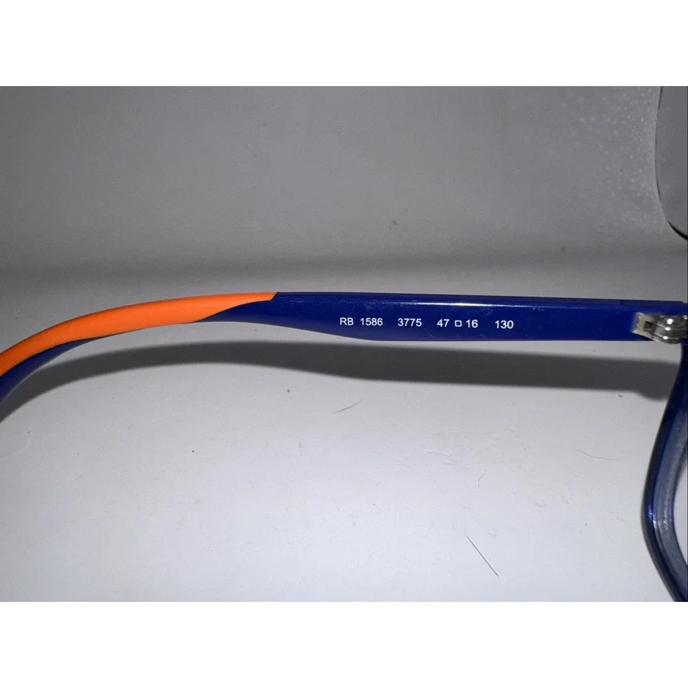 Ray Ban Eyeglasses, Frames Only, RB 1586 3775, 47-16-130, Made In Brazil